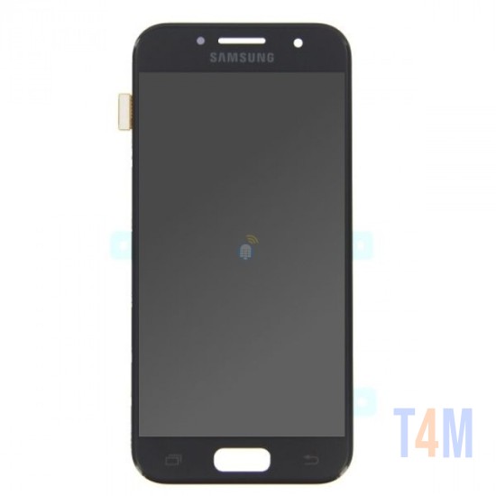 TOUCH+DISPLAY SAMSUNG GALAXY A3/A320 2017 BLACK (SERVICE PACK GH97-19732A)